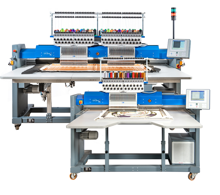ZSK RACER 1XL Freiarm-Stickmaschine – Flach