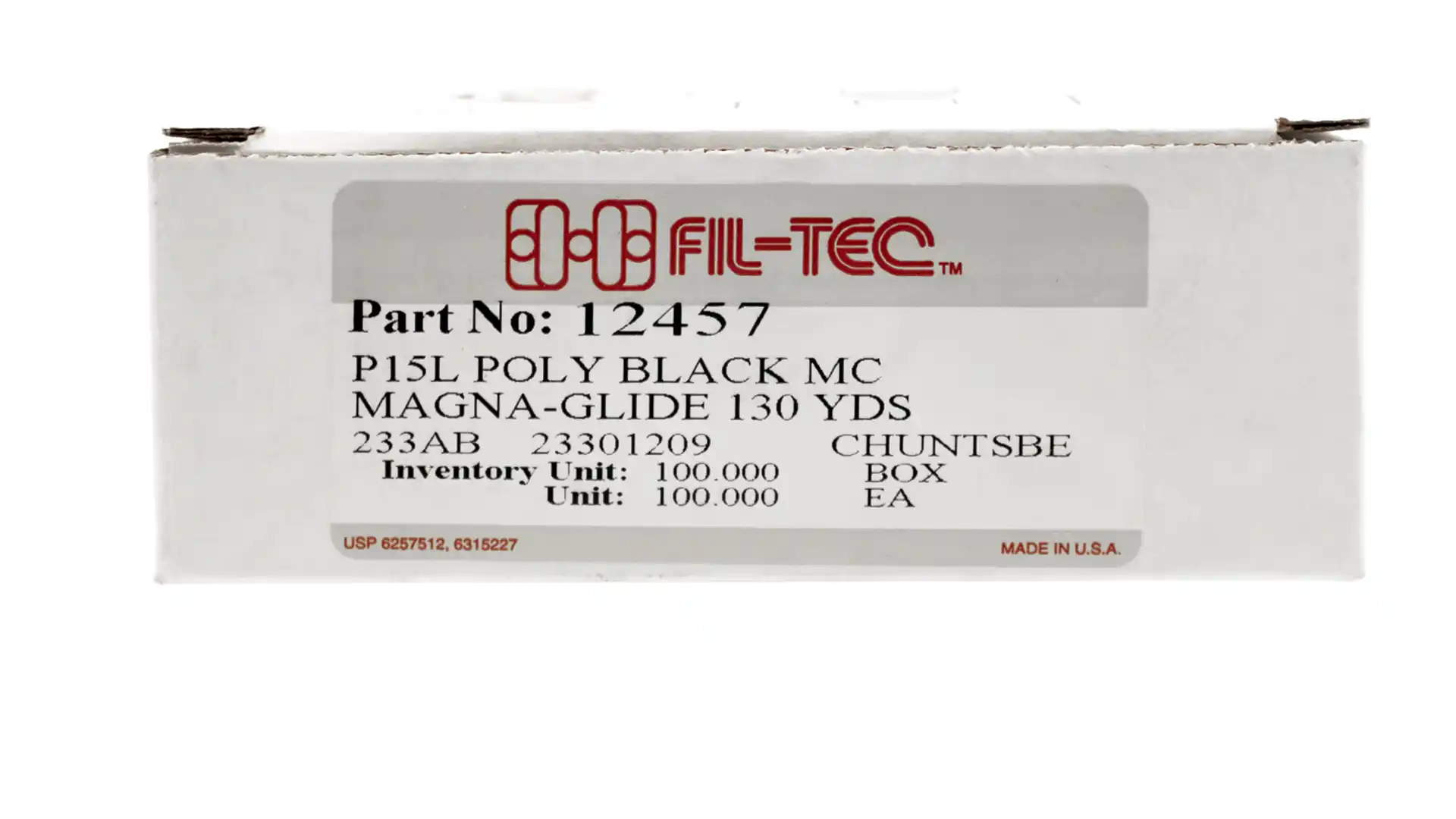 Fil-Tec Magna-Glide Classic vorgespulter Unterfaden - Schwarz