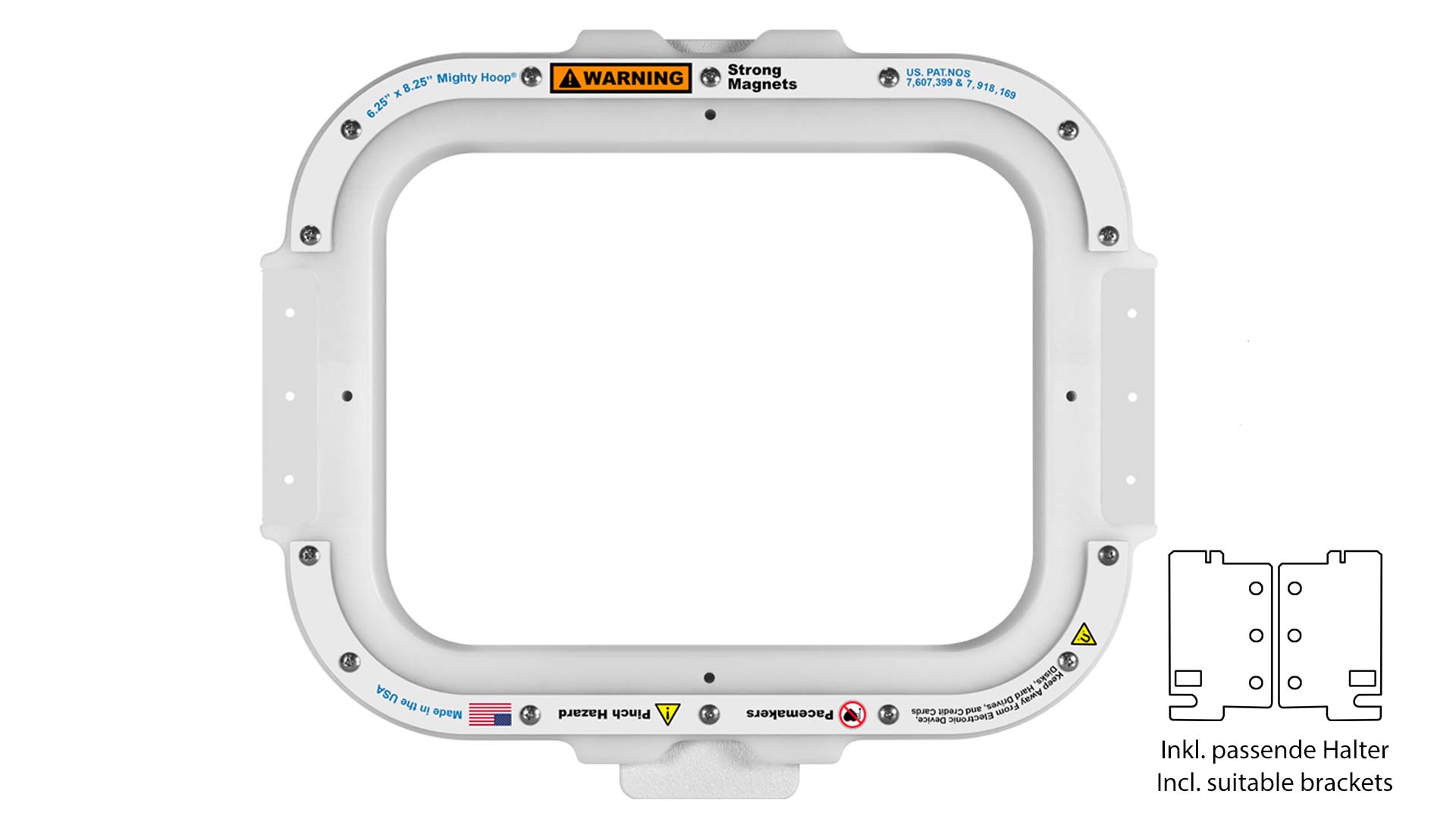 Mighty Hoop 6.25" x 8.25" für SWF 500