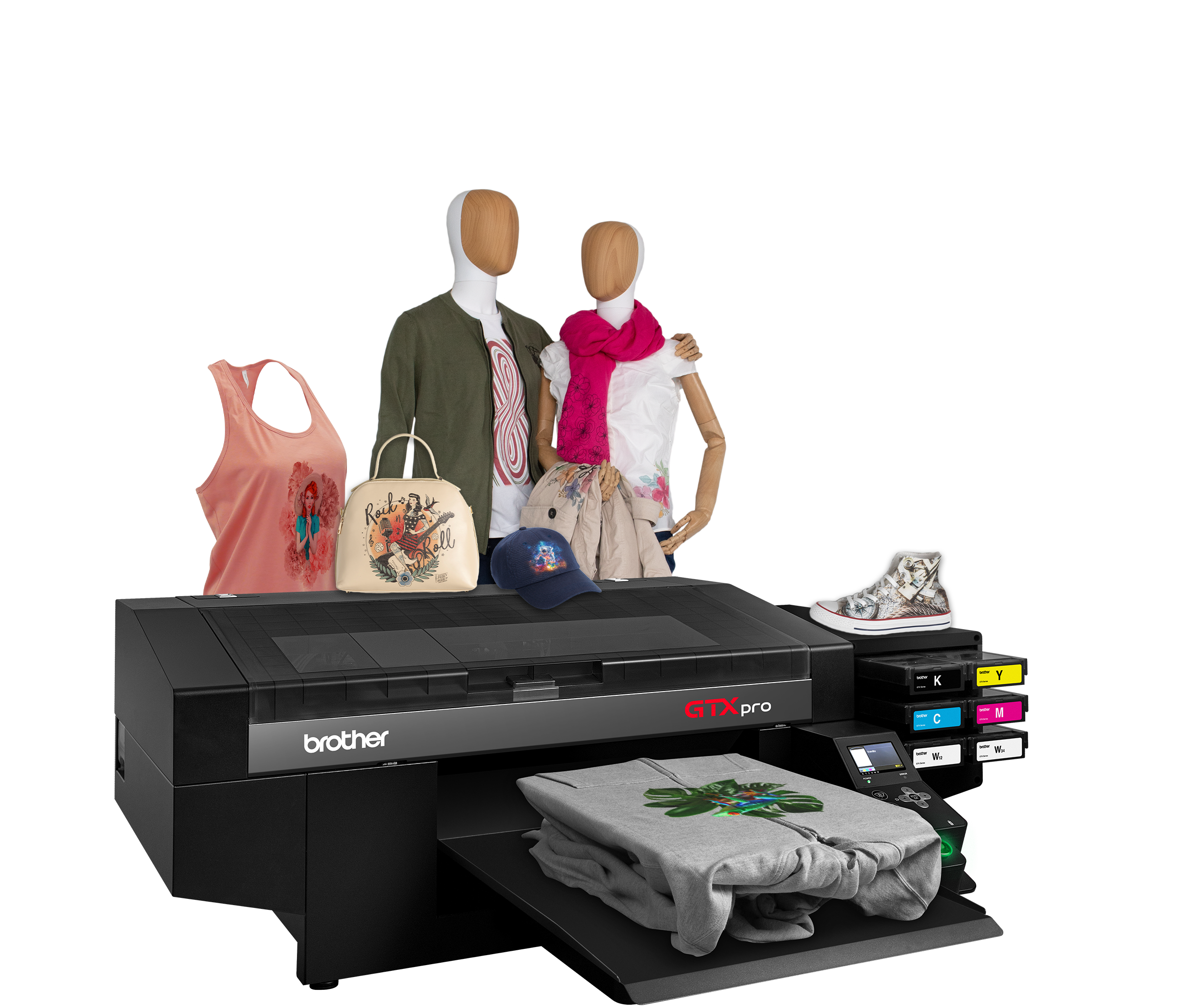 Brother GTXpro Textildirektdrucker mit Tablet-Steuerung