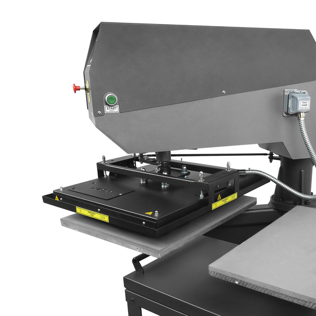 Schulze Air Power Automatic Press | 40 x 50 cm mit höhenverstellbarem Untertisch