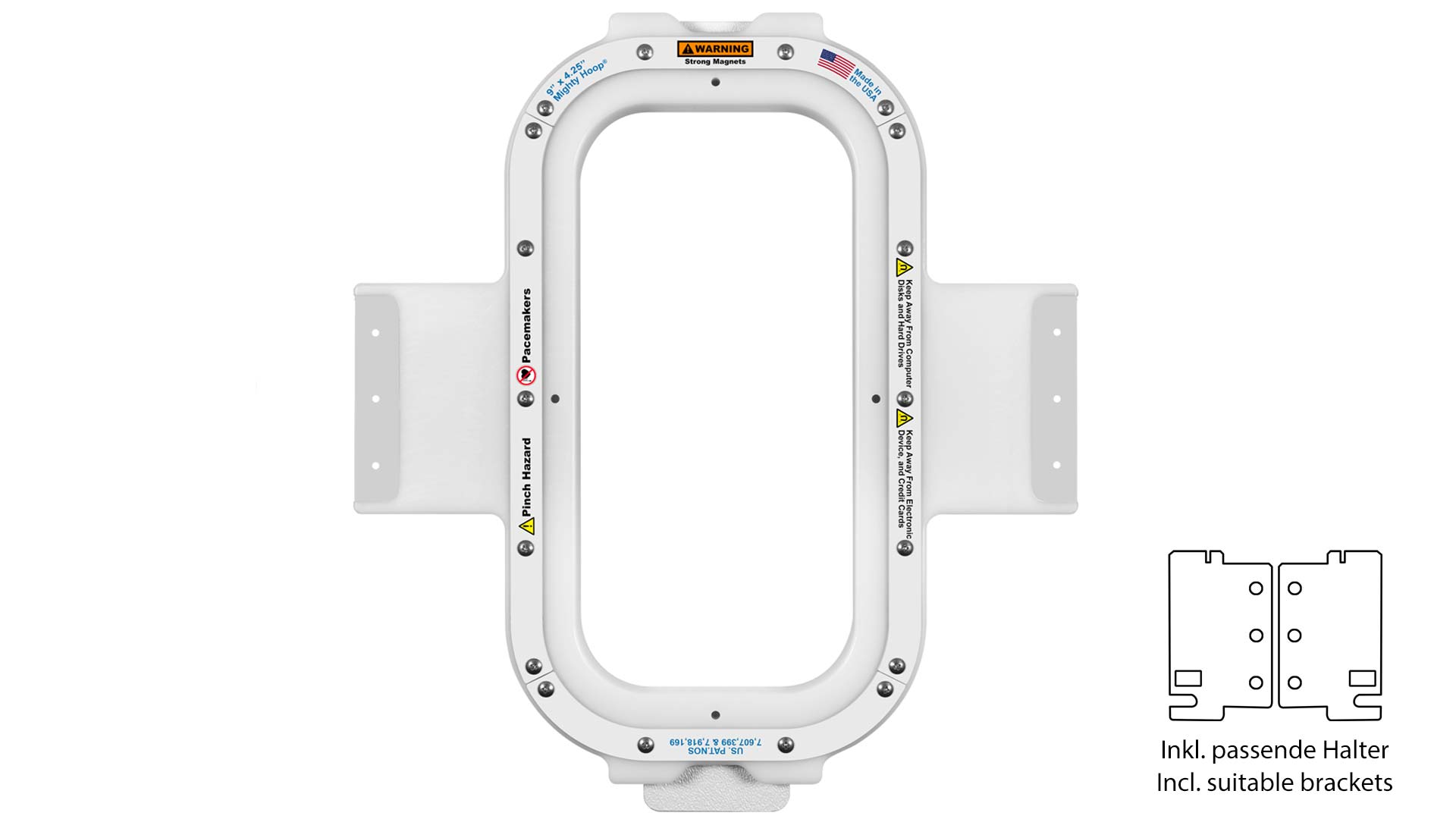 Mighty Hoop 9" x 4.25" für SWF 448