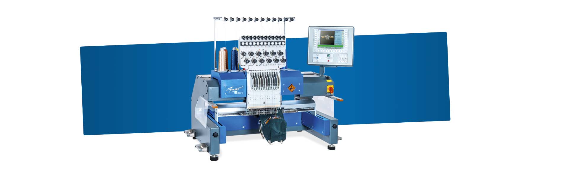 ZSK SPRINT 6 Einkopf-Stickmaschine