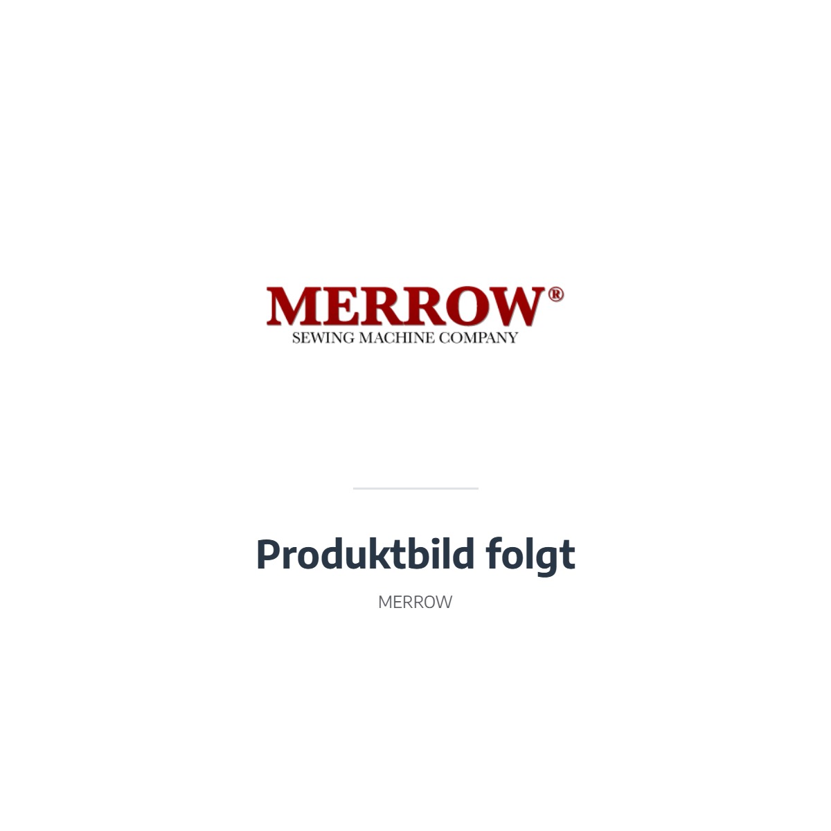 Merrow, Produktbild folgt