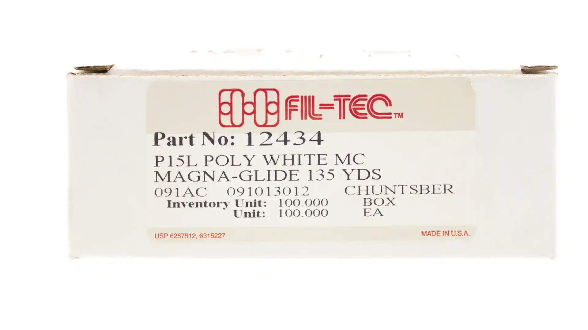 Fil-Tec Magna-Glide Classic vorgespulter Unterfaden - Weiss