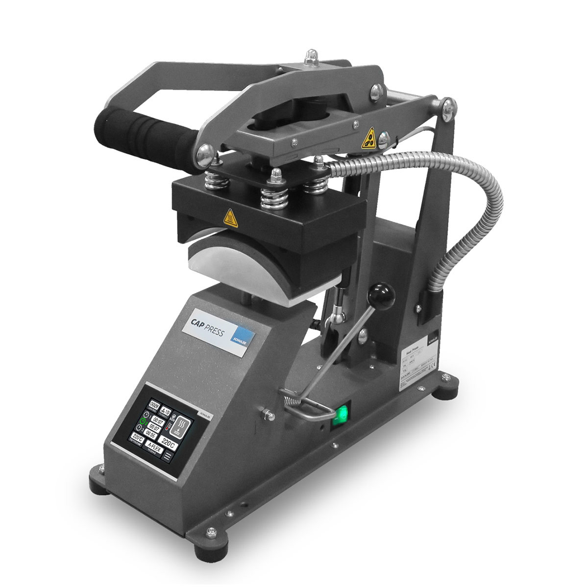 SCHULZE Cap Press 8 x 16 cm