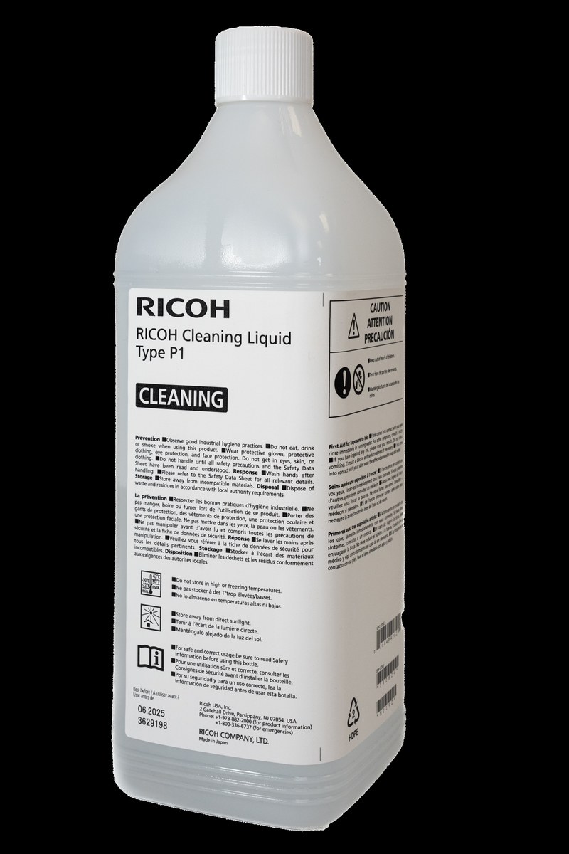 RICOH Cleaning Liquid + Cleaning Cartridges Type P1