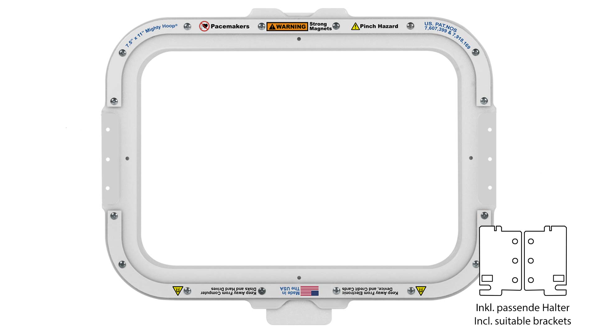 Mighty Hoop 7.5" x 11" für SWF 500