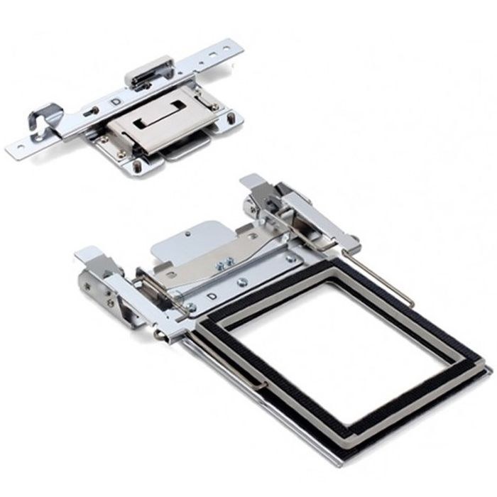 Doppelseitiger Klemmrahmen 100 x 100 mm mit Halterung D (VR)