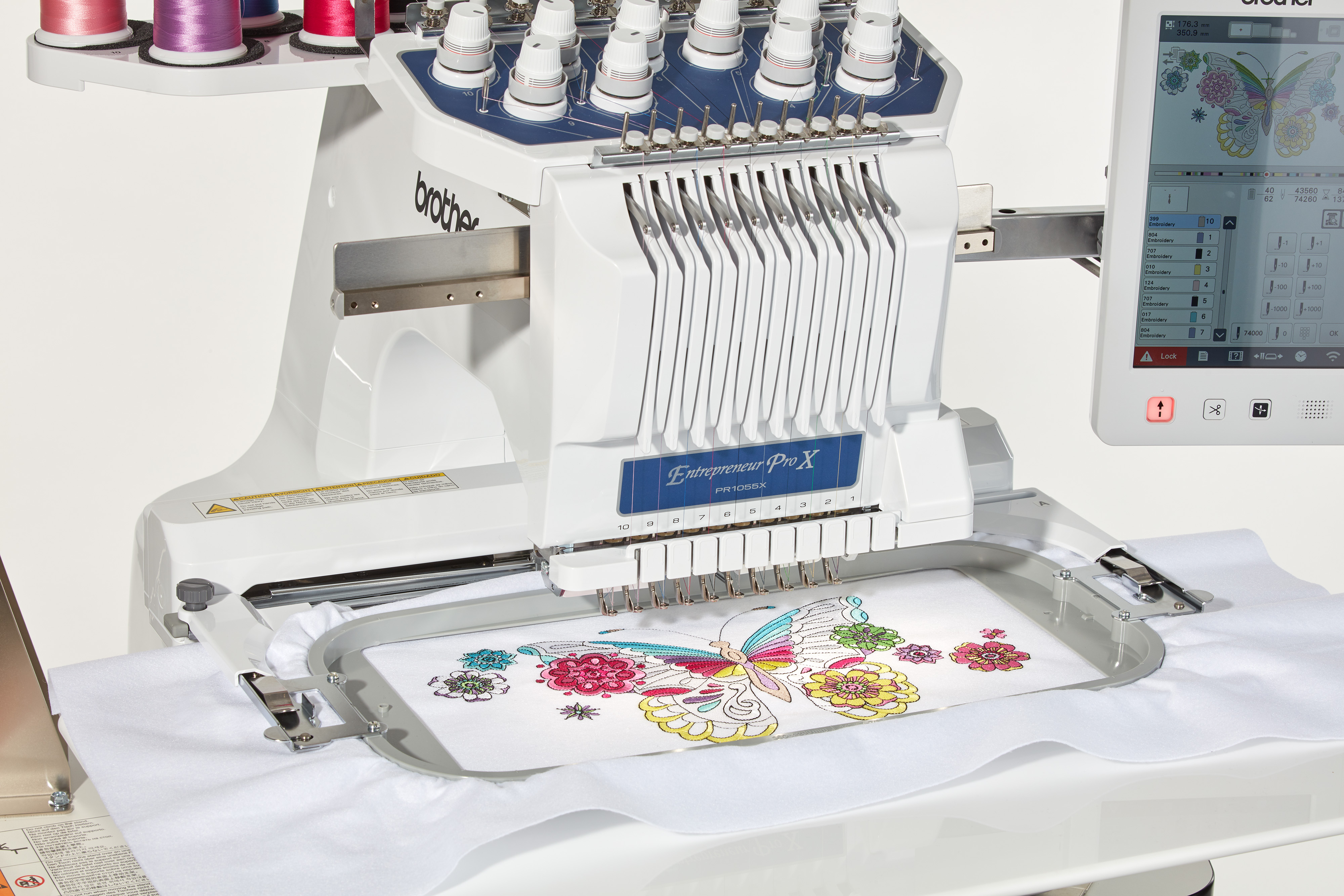 Brother Stickmaschine Typ PR 1055x