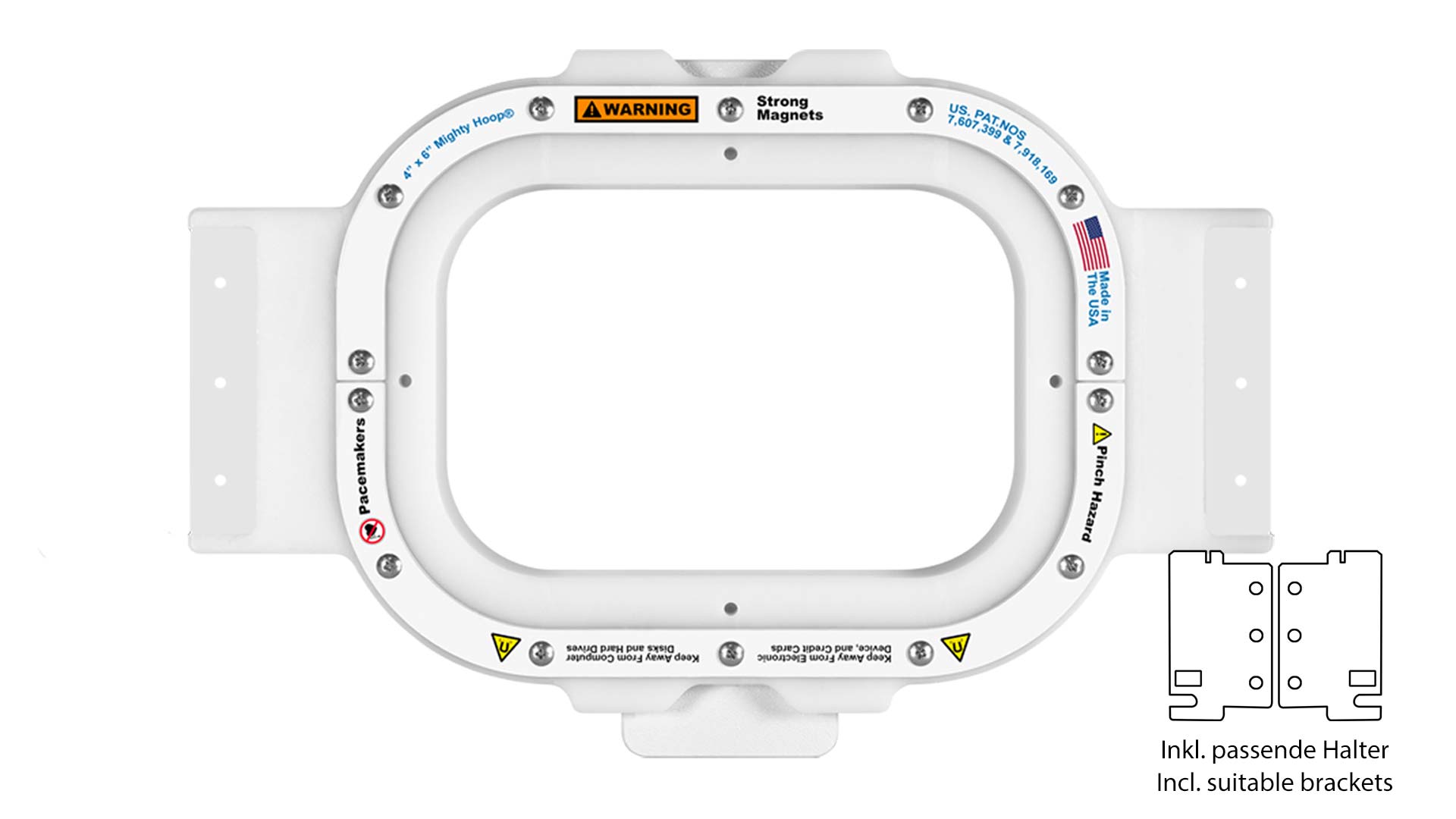 Mighty Hoop 4" x 6" für SWF 448