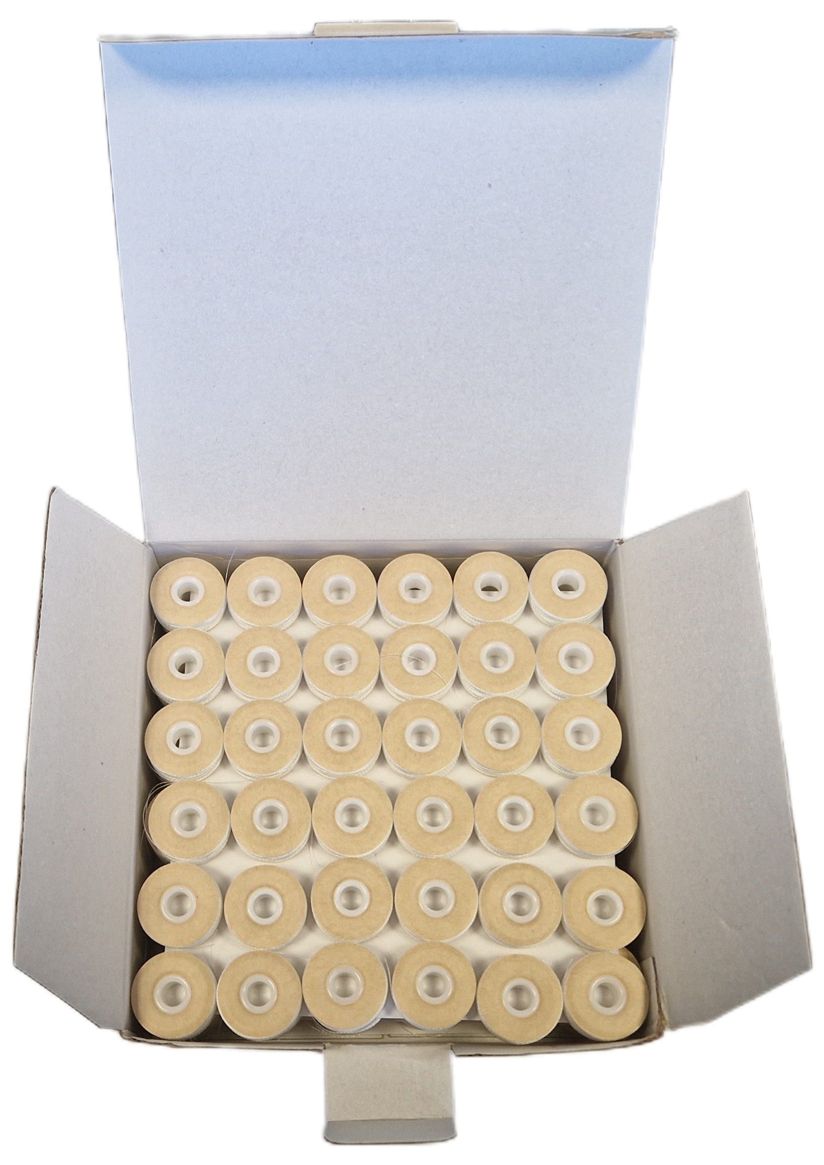 Bobbin Fil (Vorgespultes Untergarn) - weiß