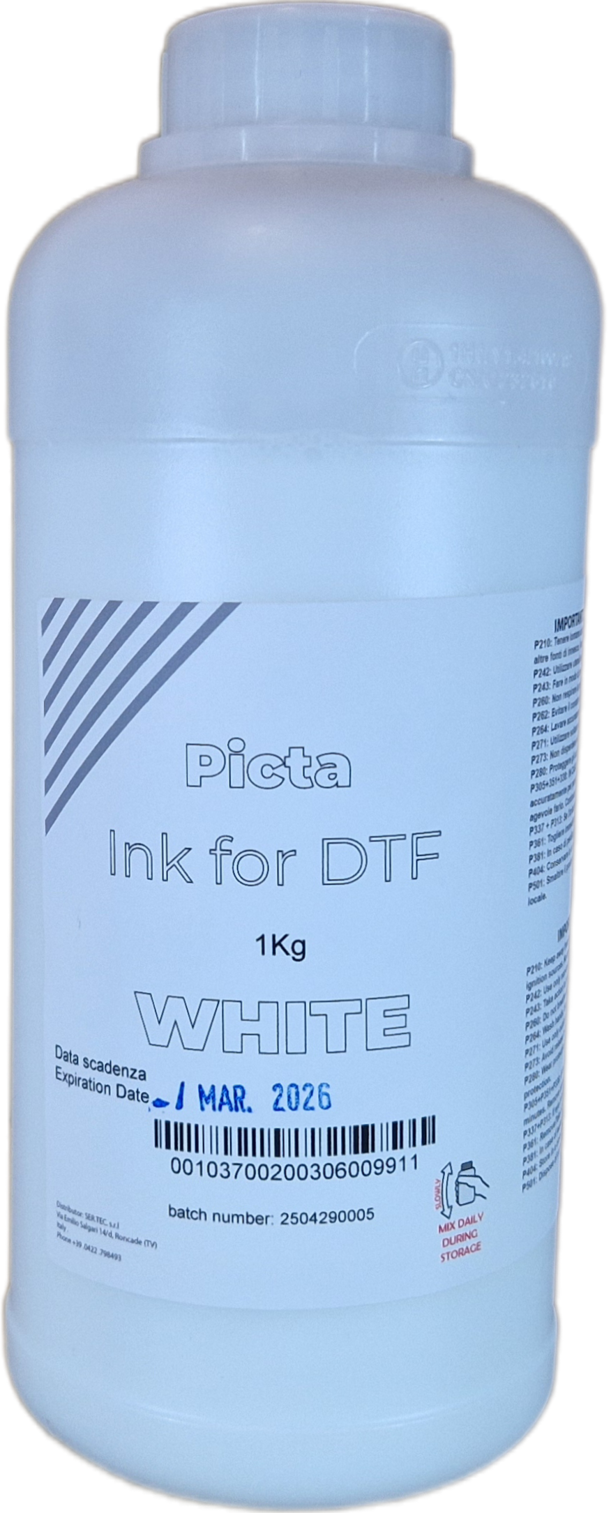Picta 1L Tinte Weiß (Auswahl verfügbar)